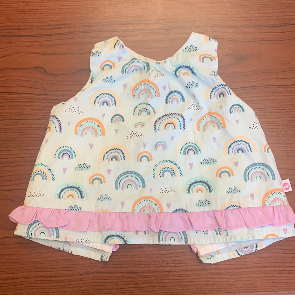 Ruffle Butts single ruffle swing top